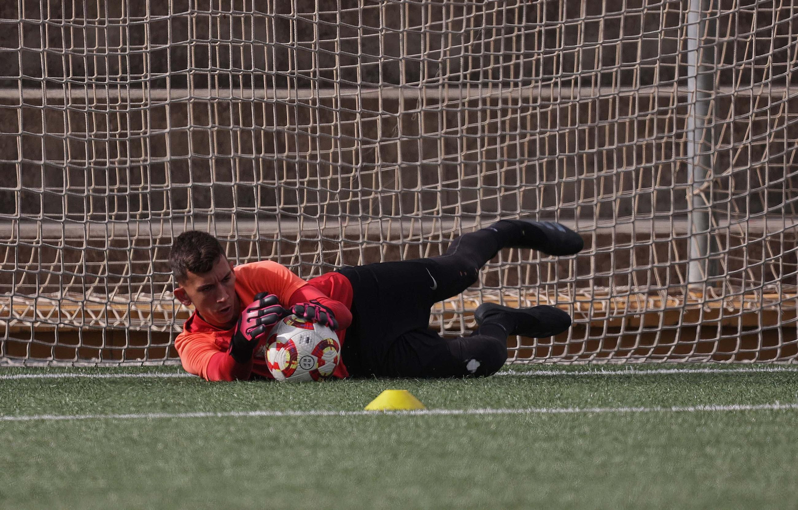 Fotos del entrenamiento del Algeciras CF en La Menacha