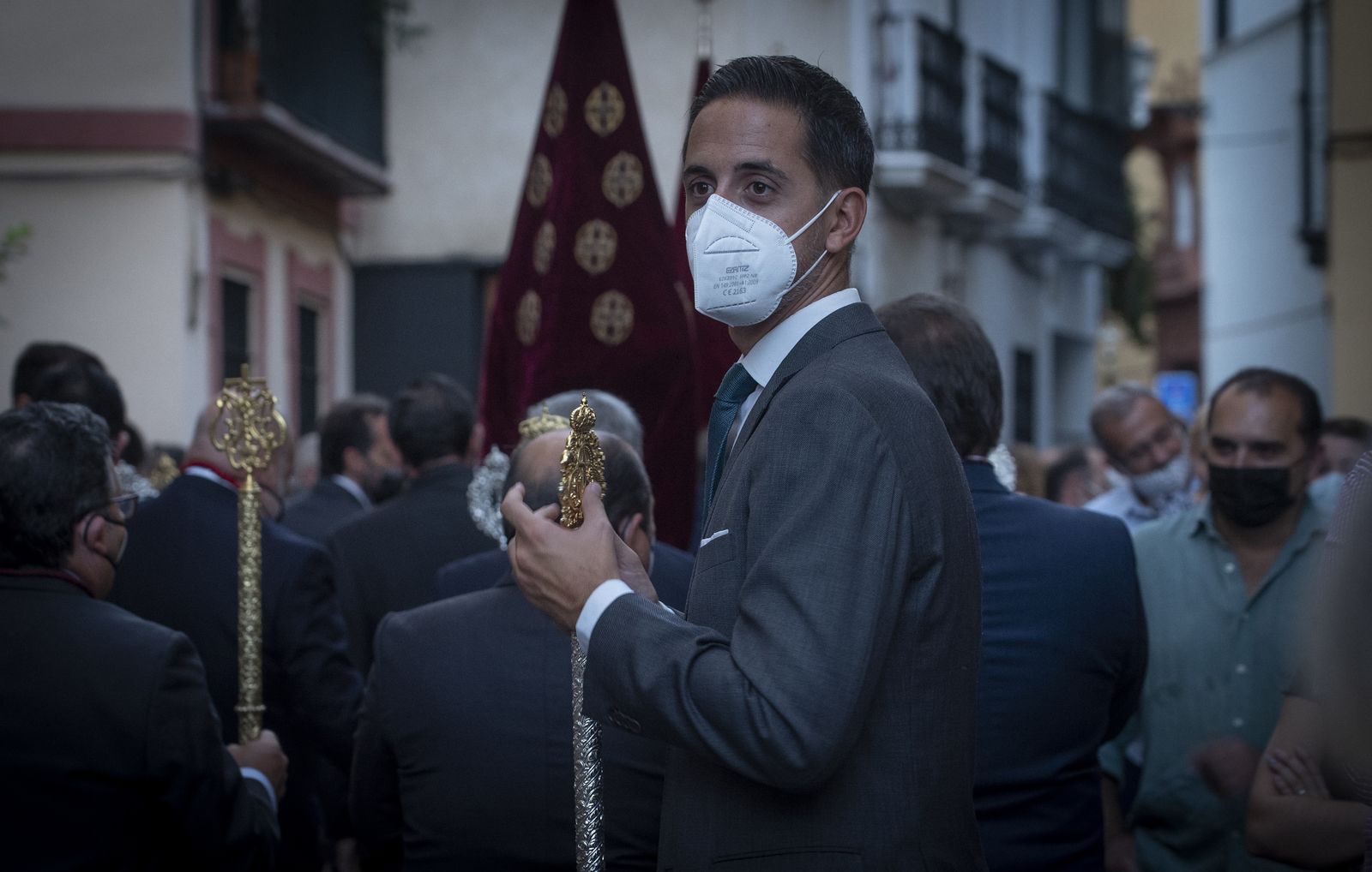 Procesión de la Esperanza Divina Enfermera, en imágenes