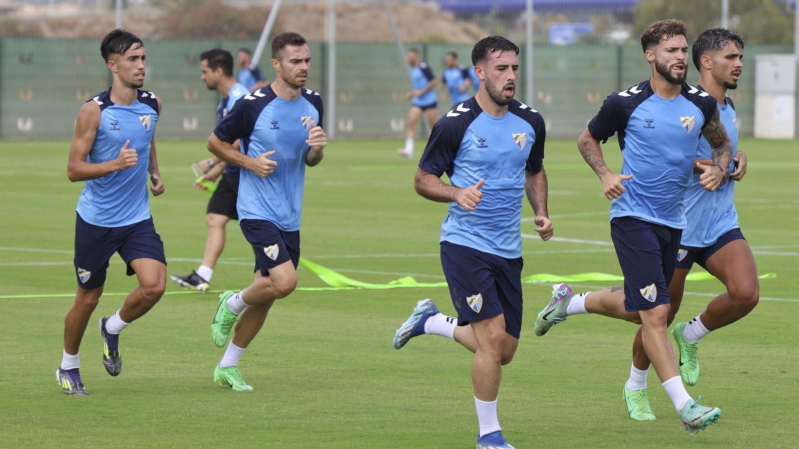 El Málaga CF prueba la Ciudad Deportiva de Arraijanal
