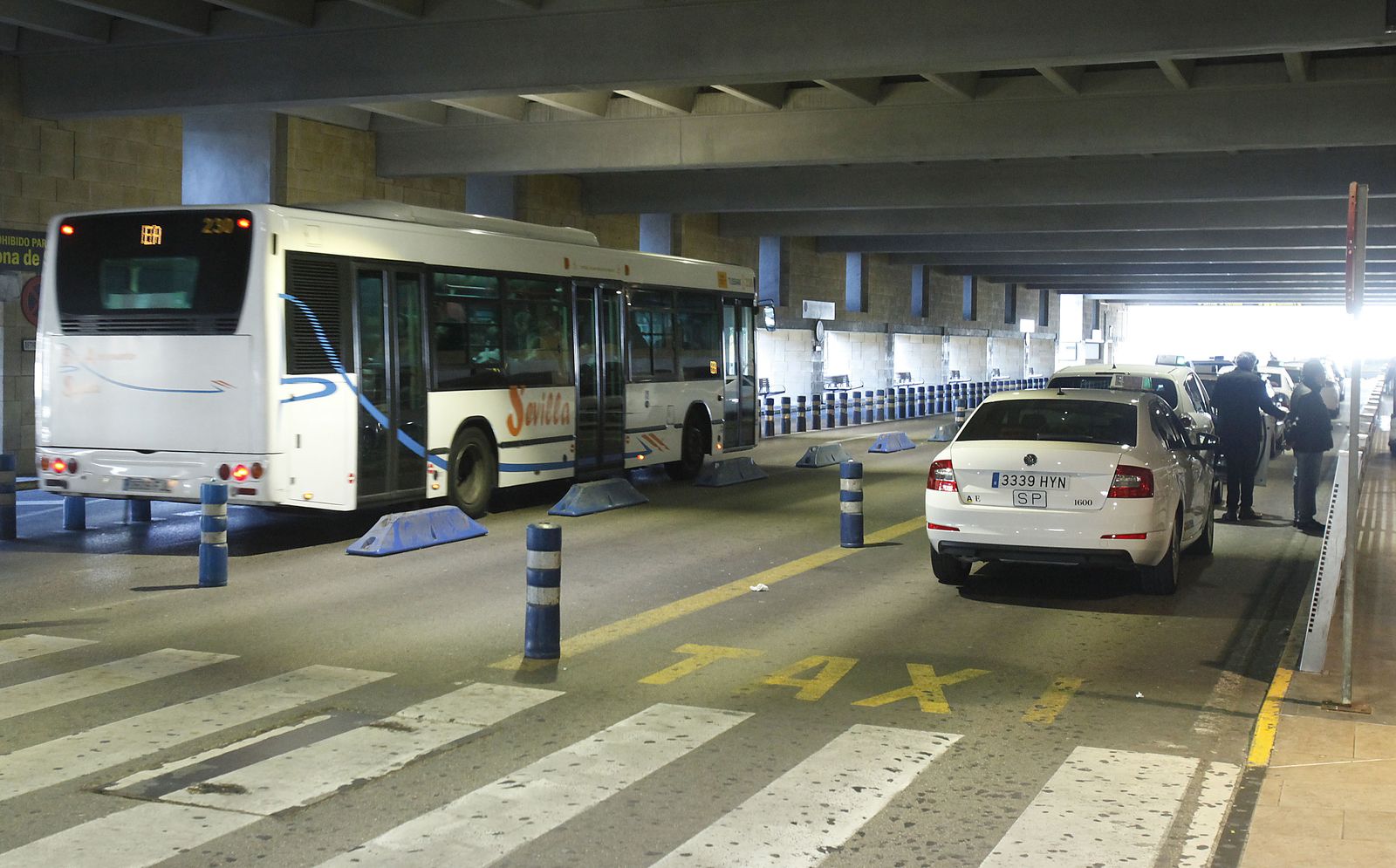 Imagen del autobús del Aeropuerto