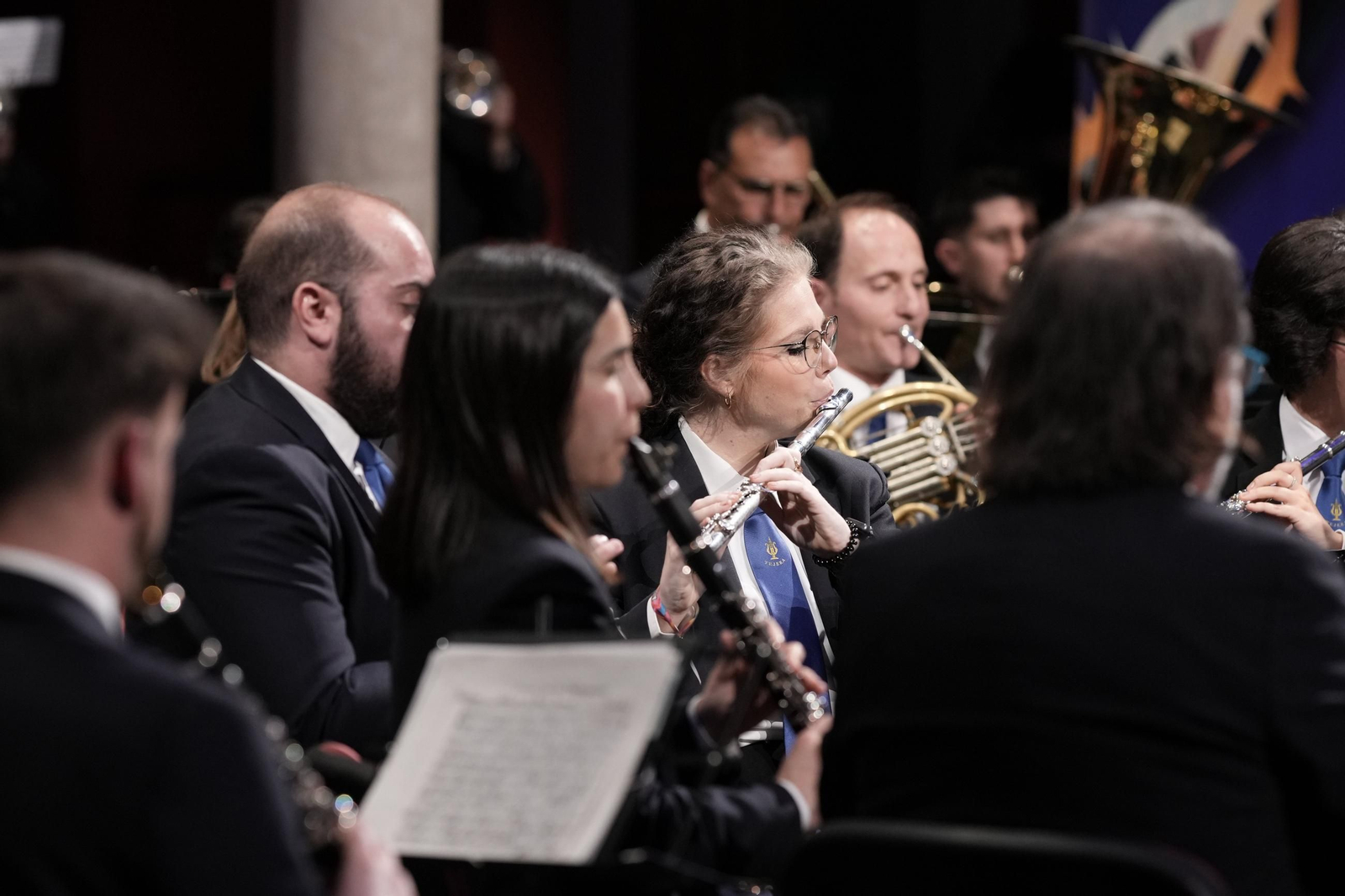 María del Mar Tristán, en una de sus actuaciones con la banda de Tejera