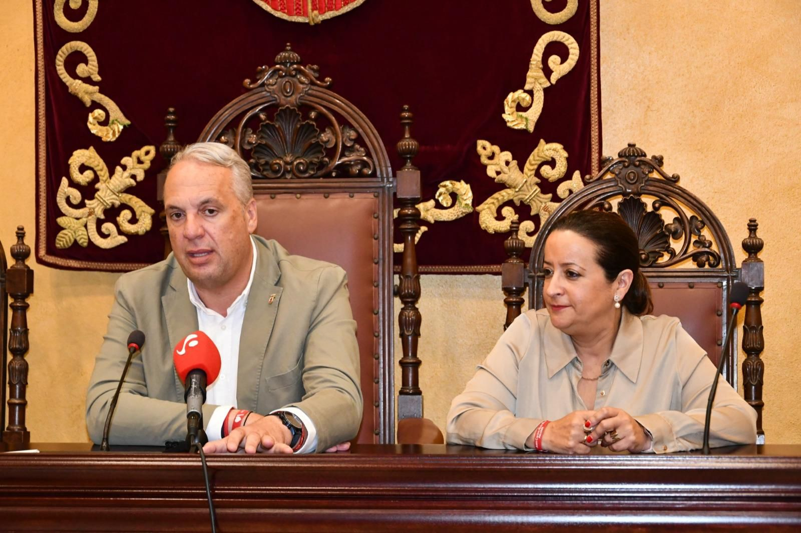 Juan Carlos Ruiz Boix y María del Mar Collado