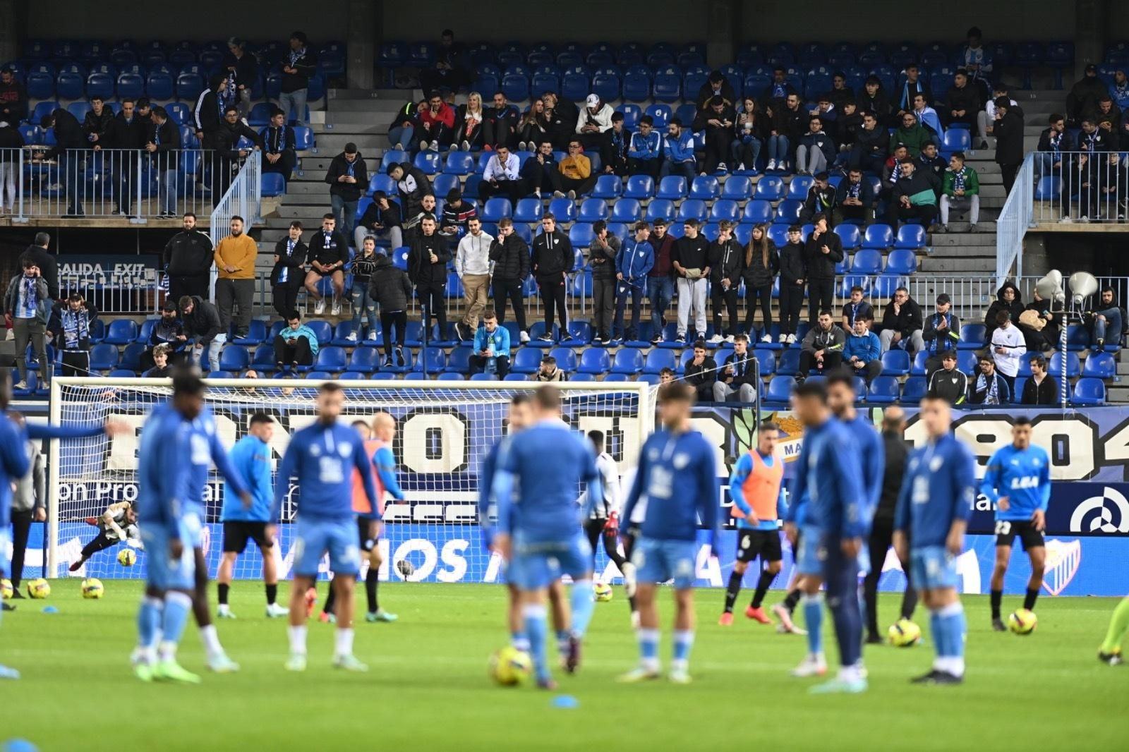 El Málaga CF - Alavés, en imágenes