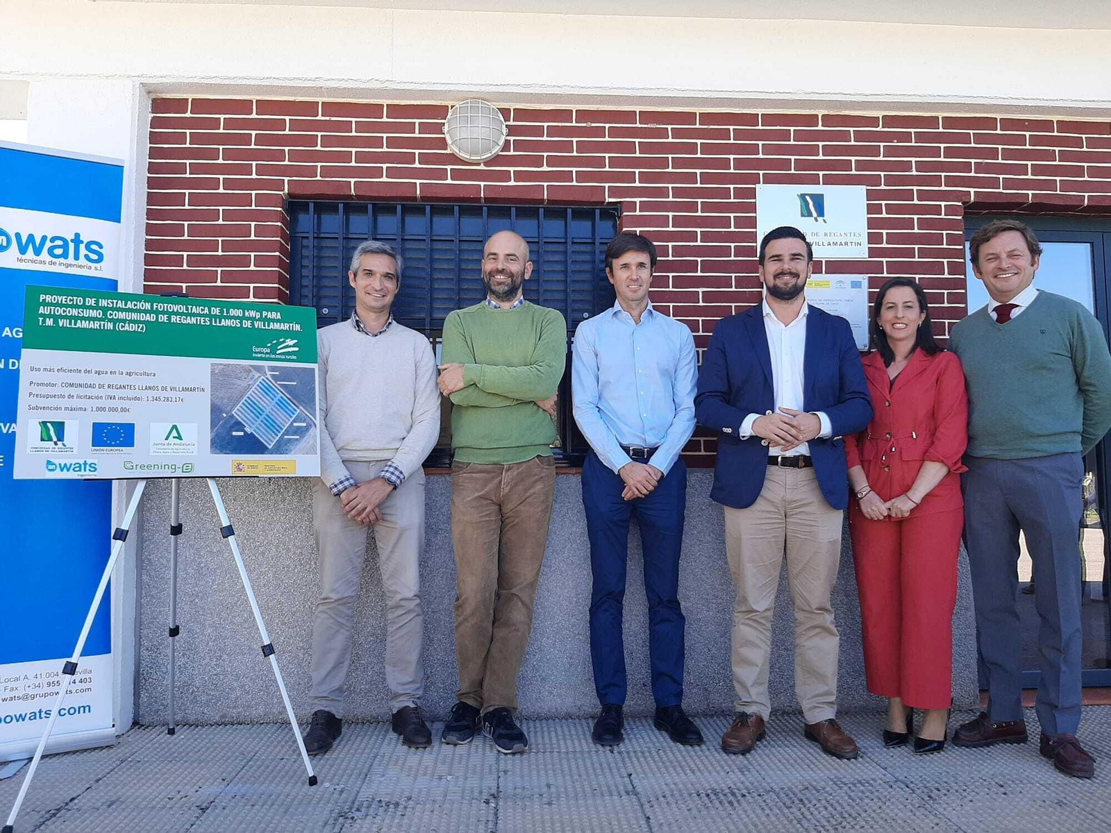 Presentación del proyecto de una planta fotovoltaica para autoconsumo de la comunidad de regantes de Villamartín.
