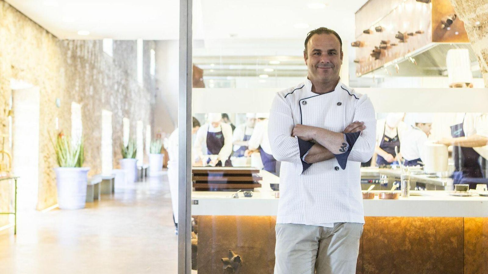 Ángel León, del restaurante Aponiente, en El Puerto.
