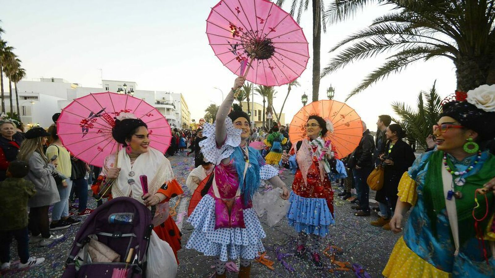 Una imagen de la Cabalgata del Humor de 2019.