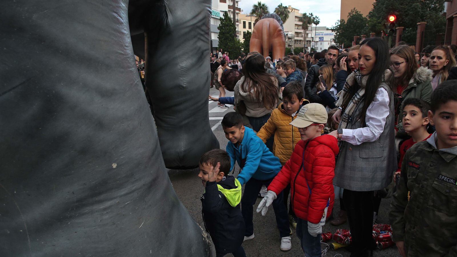 Fotos de la cabalgata de los Reyes Magos en Algeciras
