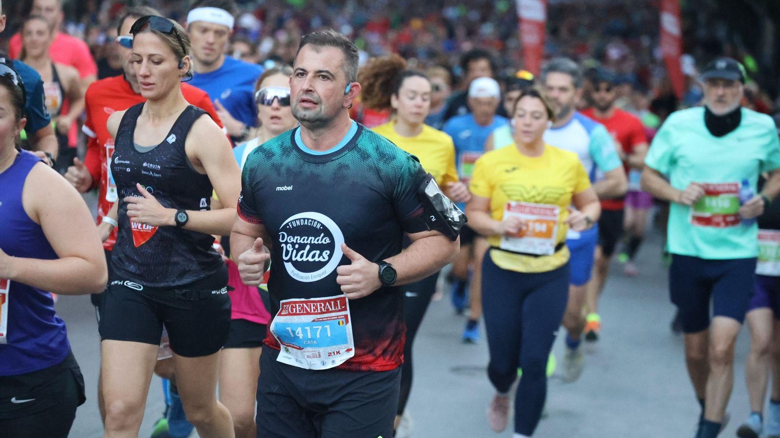 Las mejores fotos de la Maratón de Málaga 2024