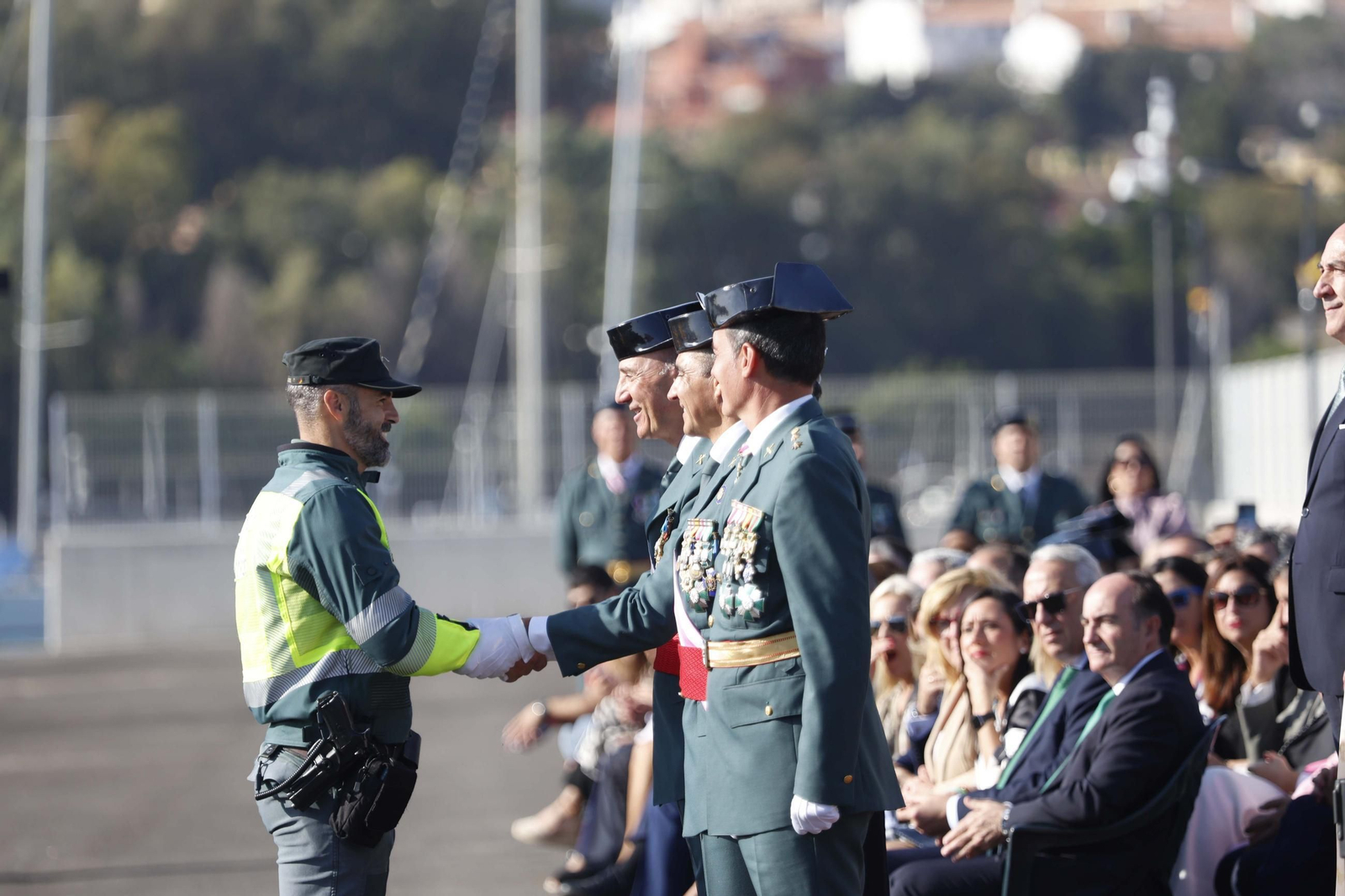 Las fotografías de la inauguración del nuevo muelle de la Guardia Civil en Algeciras