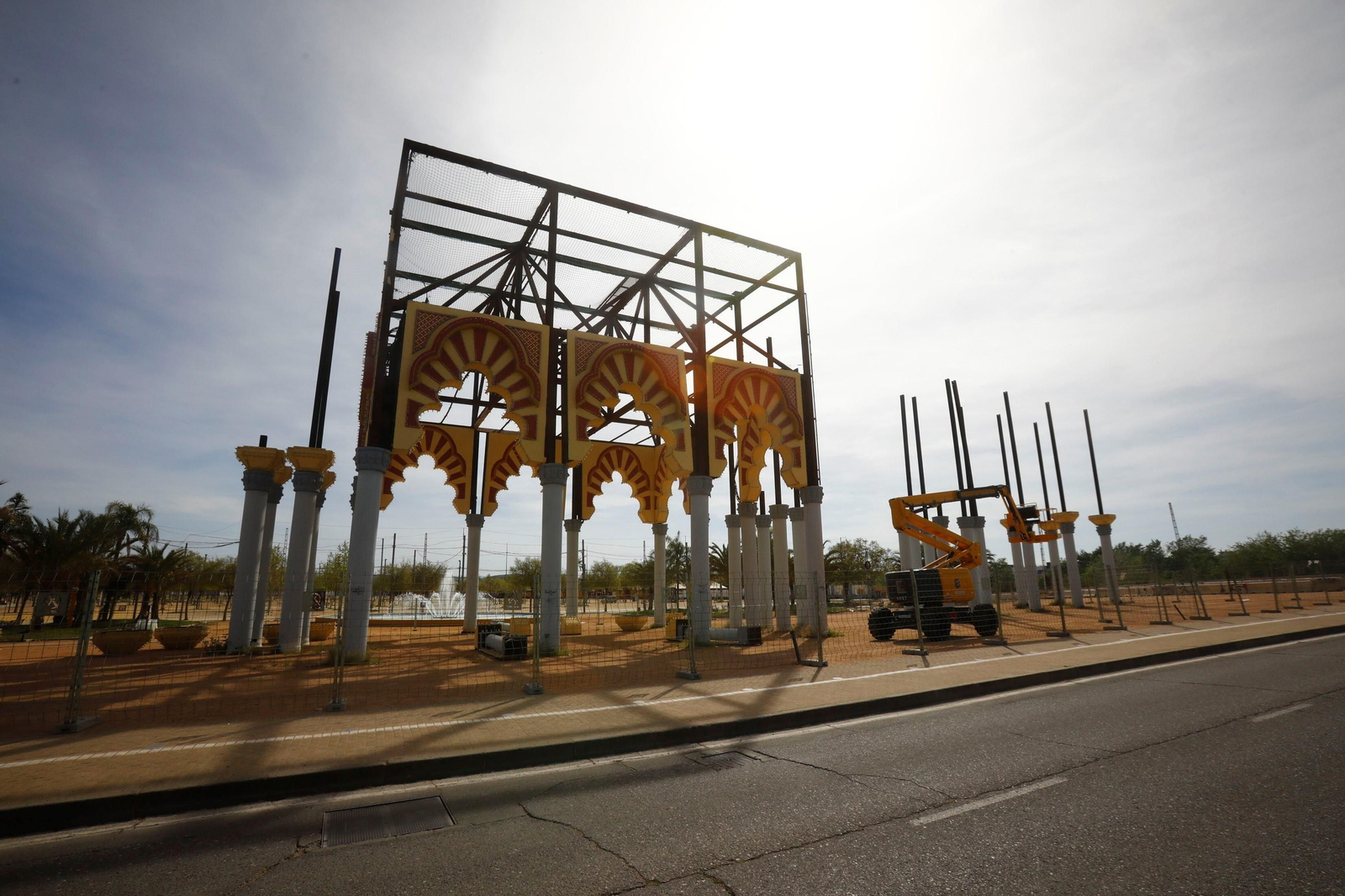 El montaje de la portada de la Feria de Córdoba 2023, en imágenes