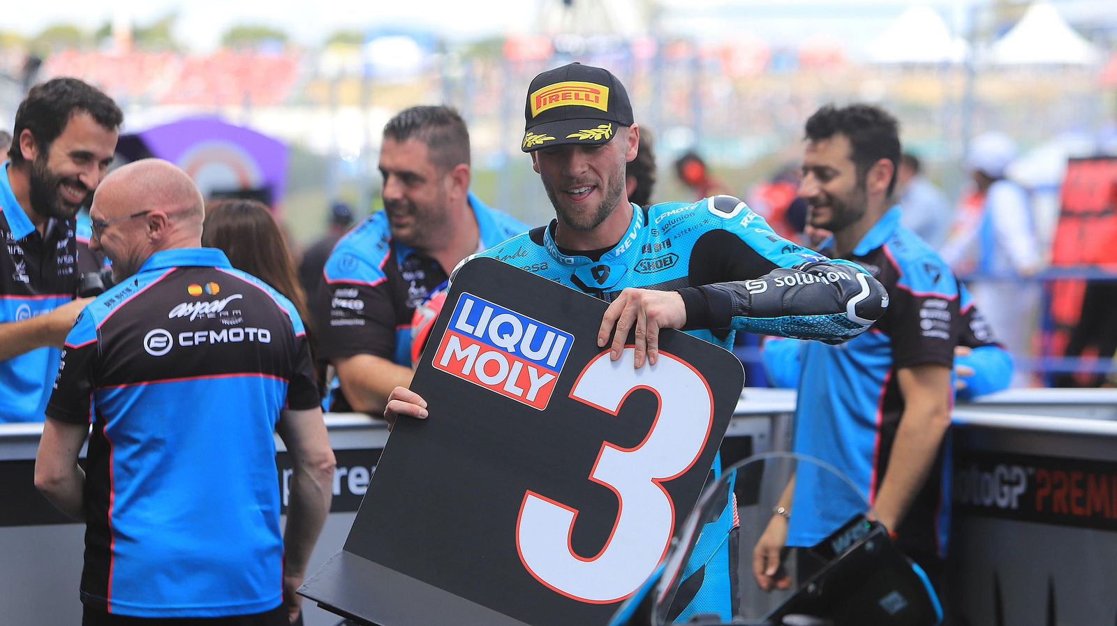 Clasificación de Moto2 en el GP España 2024 en el Circuito de Jerez - Ángel Nieto