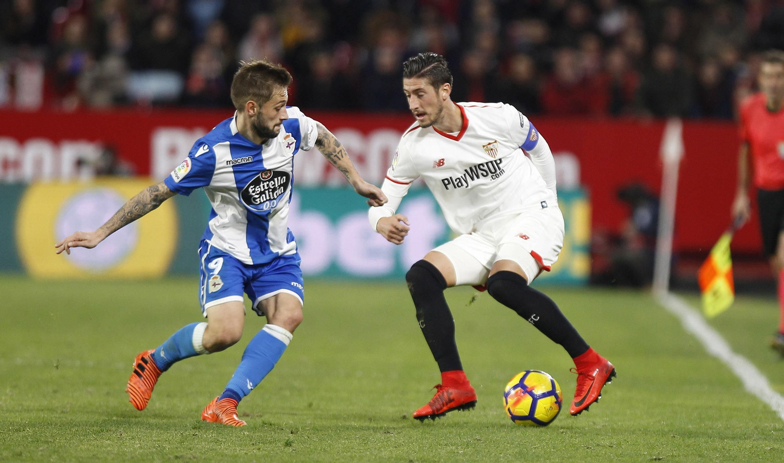 Las imágenes del Sevilla-Deportivo de la Coruña