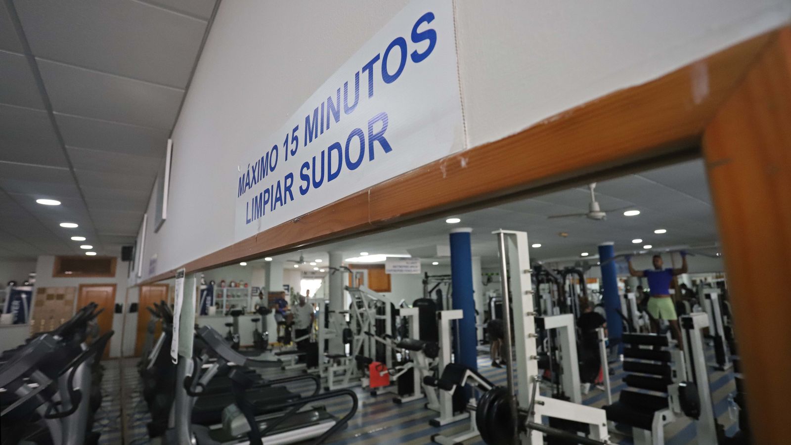 Gimnasios del Campo de Gibraltar en la fase 3