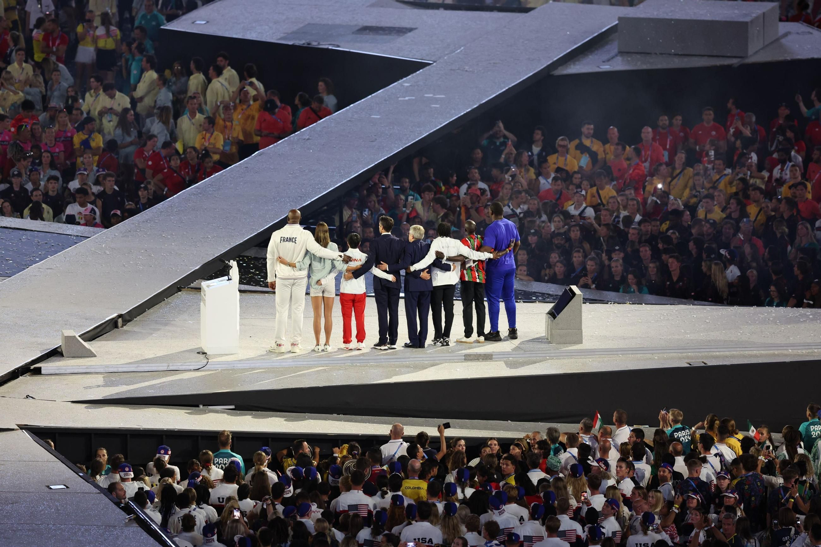 Las fotos de la ceremonia de clausura de los Juegos Olímpicos París 2024