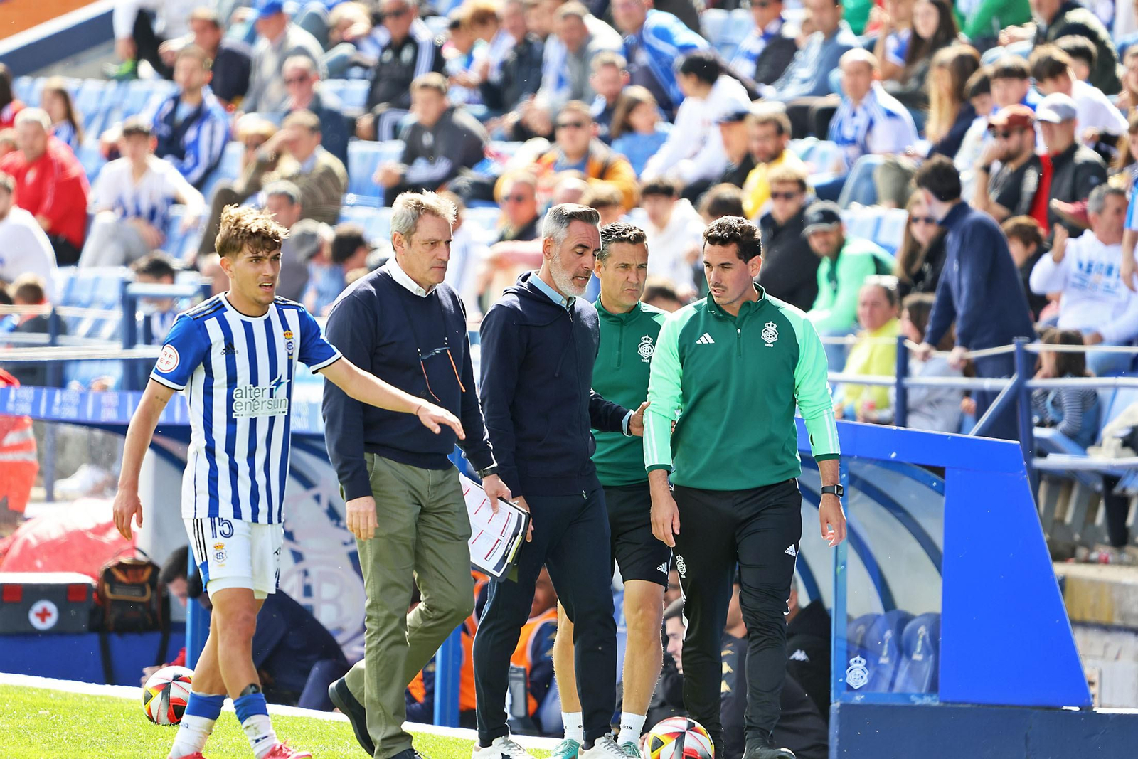 Imágenes del encuentro entre el Recreativo de Huelva y la AD Ceuta FC