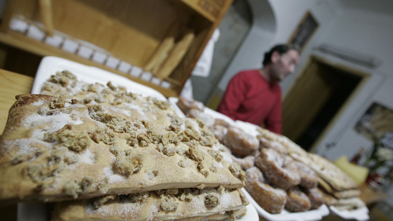 Productos elaborados en la panadería Patrón de Vélez-Blanco.