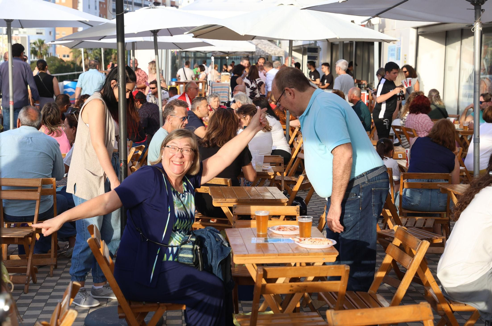 Imágenes de la 'IX Feria de la Gamba y el Marisco' de Huelva