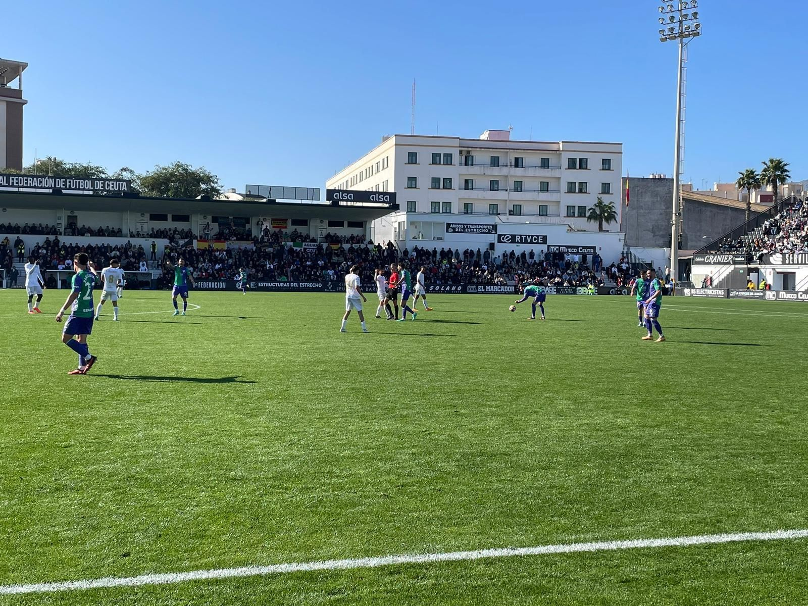 El Ceuta - Málaga CF, en fotos