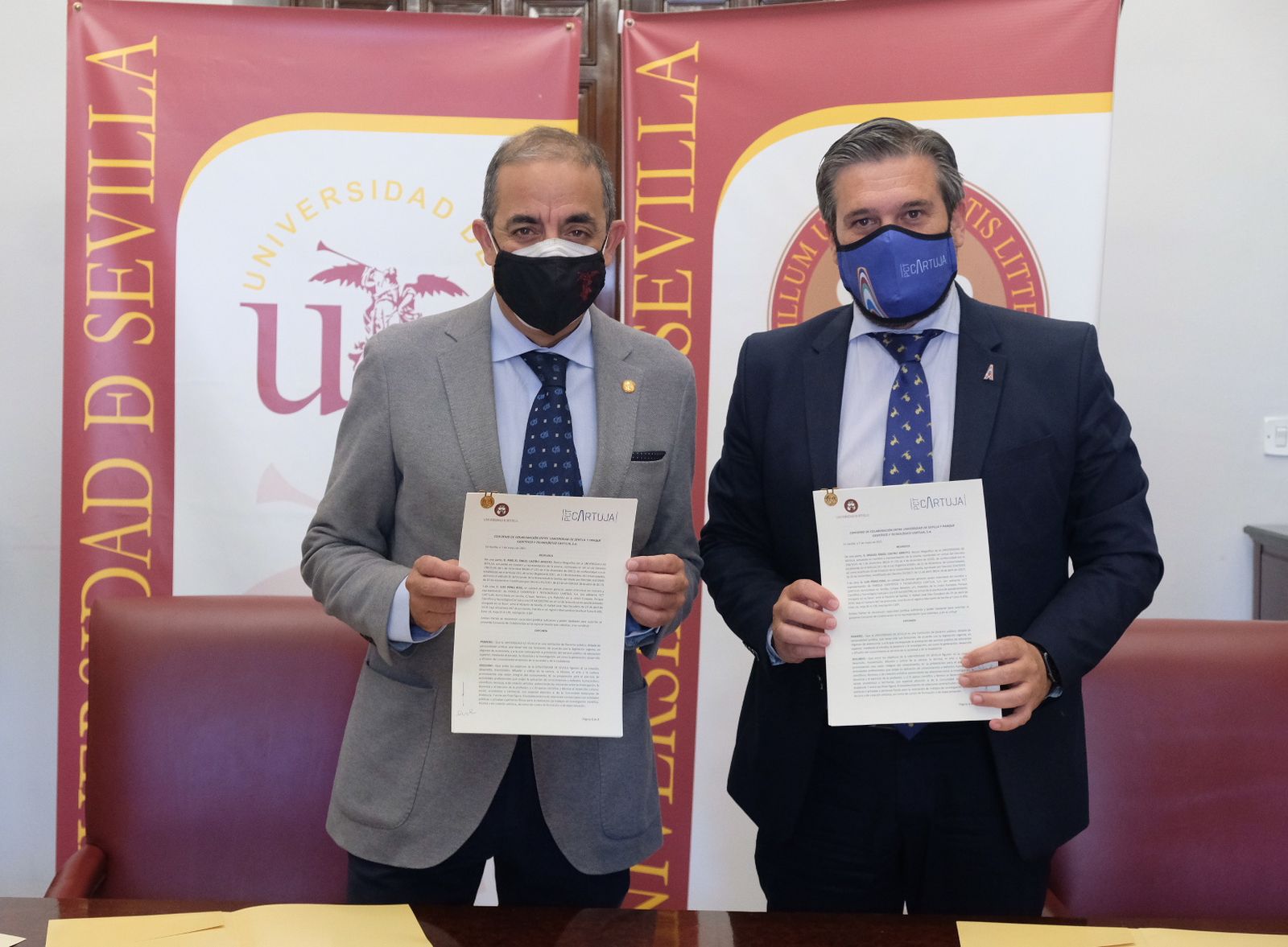 La Universidad de Sevilla y PCT Cartuja acuerdan un plan de actuaciones para fomentar la conexión entre ciencia y empresa