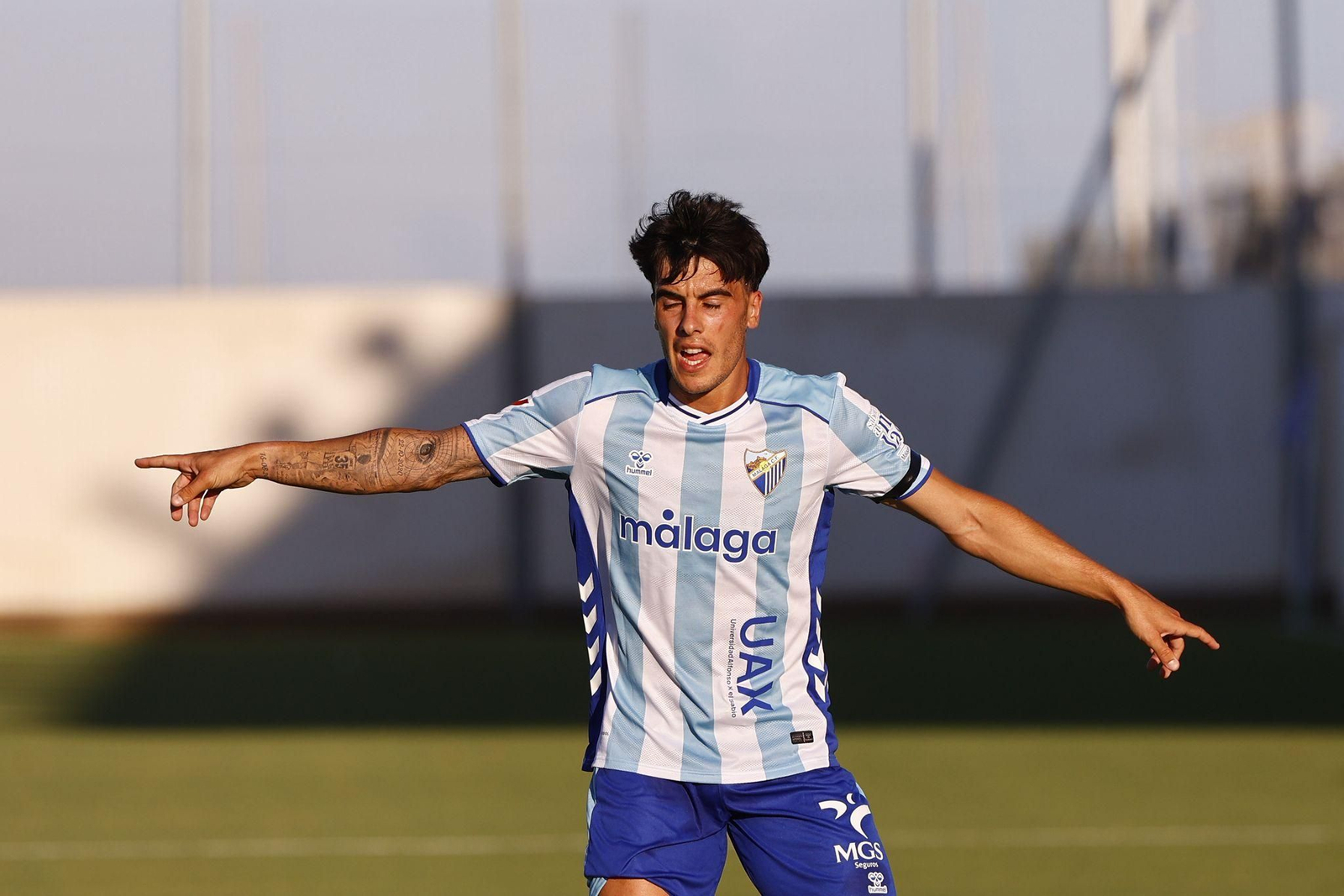 El Málaga CF- Antequera CF de pretemporada, en imágenes
