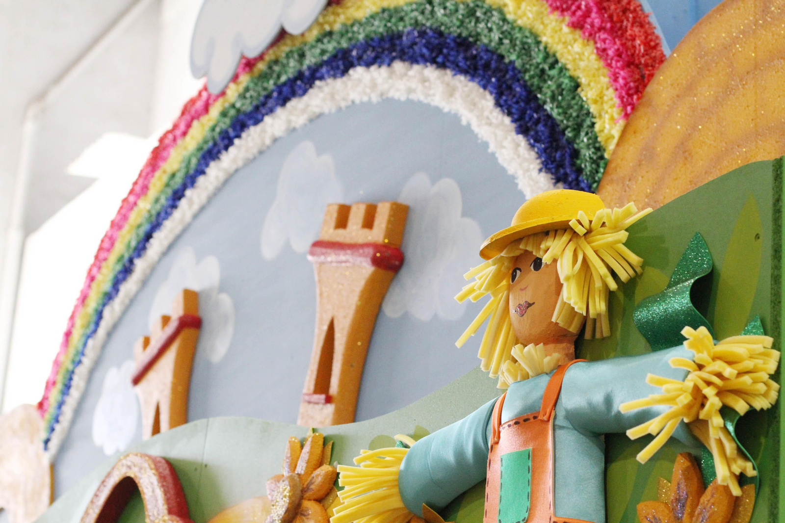 Preparativos de la Cabalgata de Reyes Magos.