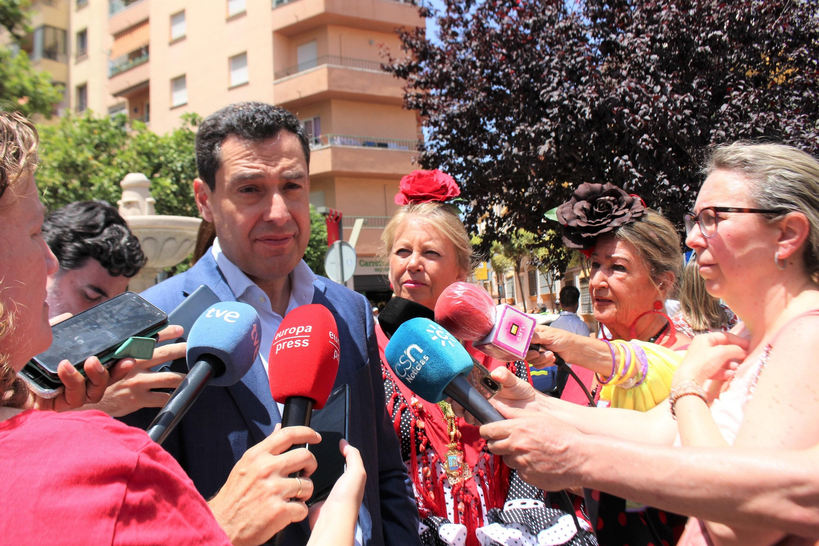 El presidente en funciones de la Junta, Juan Manuel Moreno.