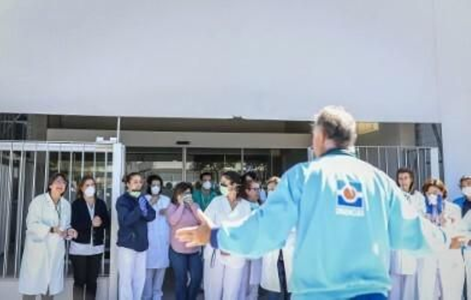 Homenaje de los Sanitarios del Centro de Salud de la Milagrosa a la ciudad de Jerez
