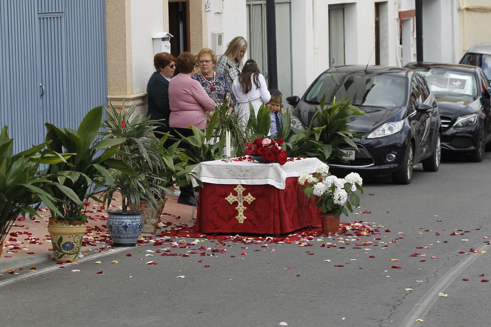 Fotogalería de la Procesión a la Ermita del Cerro de San Blas. Fiestas de Canjáyar.
