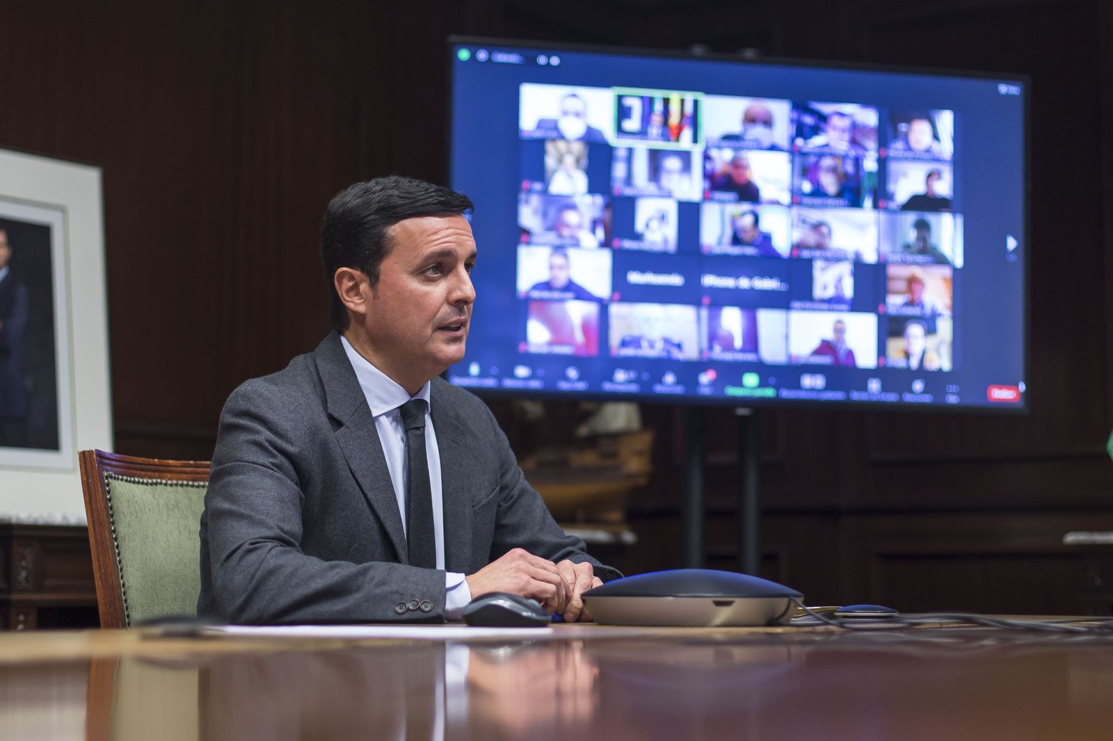 Javier A. García se ha reunido con 96 alcaldes de los municipios de menos de 20.000 habitantes.