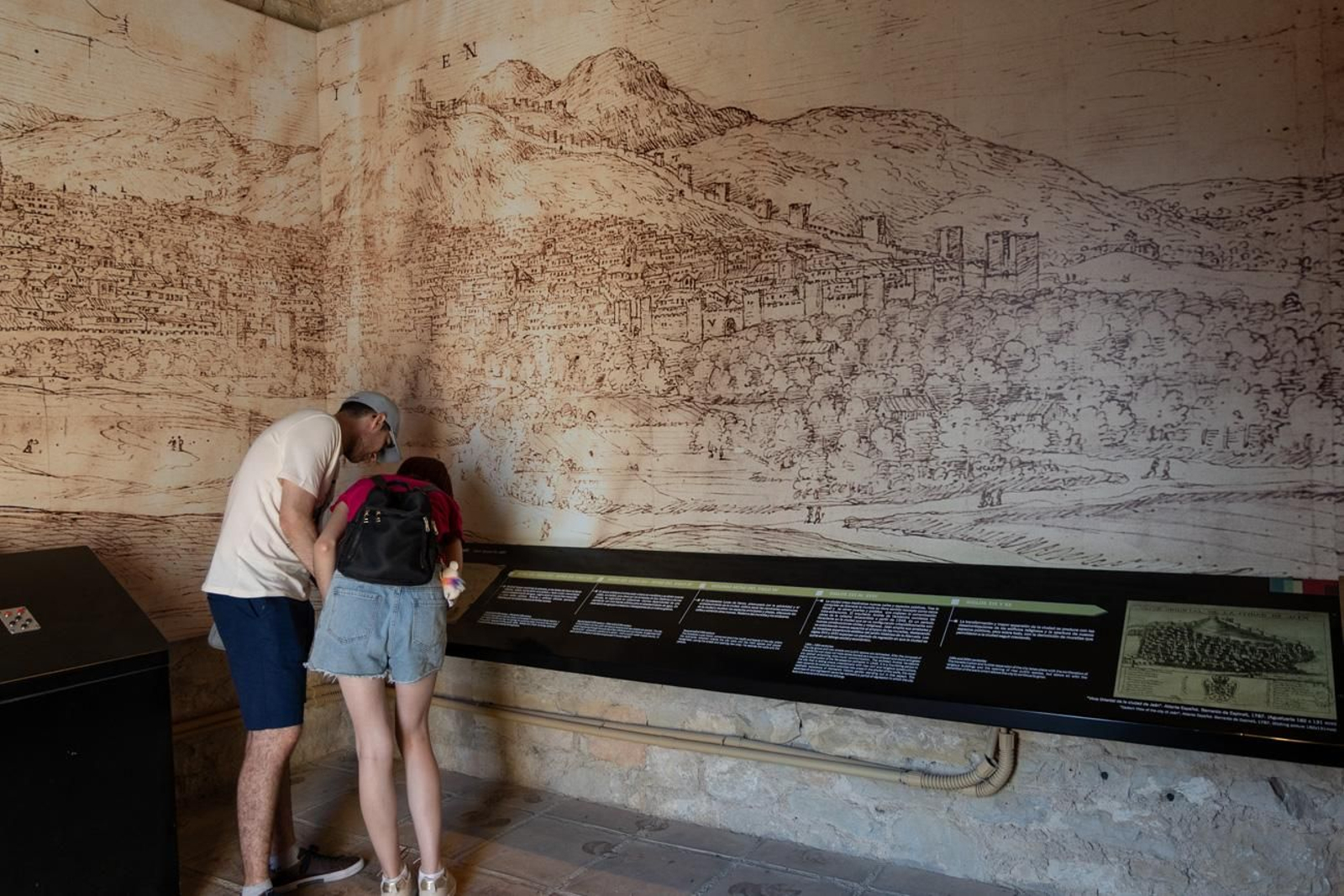 Moradores del Castillo de Jaén, recreación histórica de la Edad Media en el Cerro de Santa Catalina