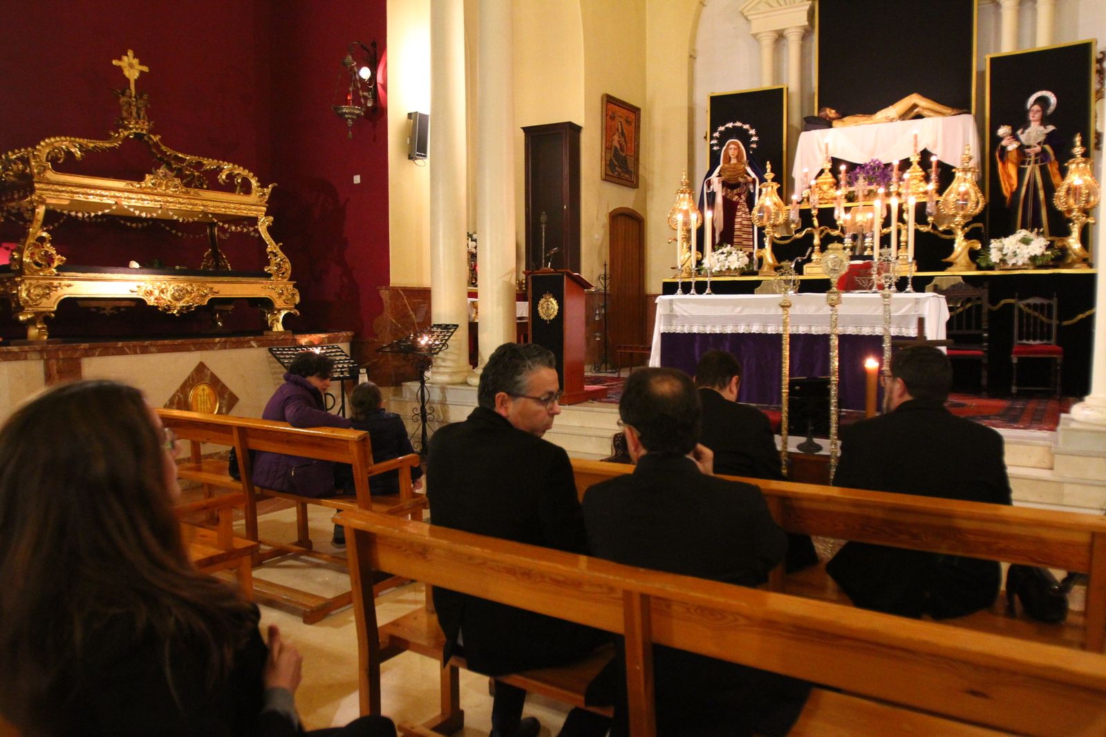 Quinario en la soledad al Santísimo Cristo yacente
