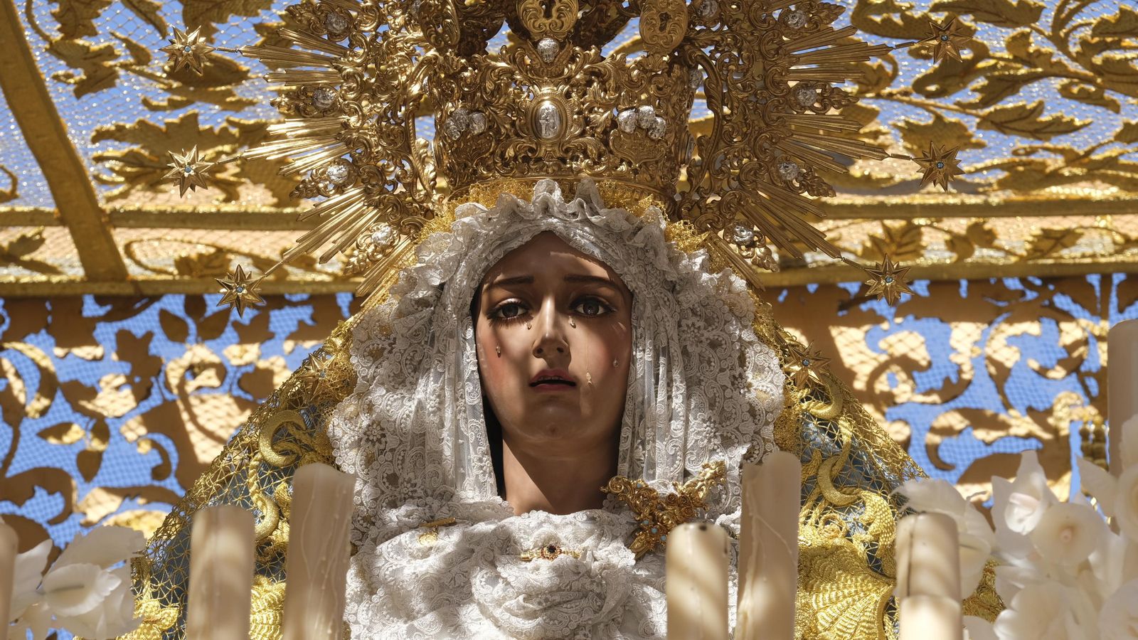 Fotogalería procesión de Los Ángeles. Semana Santa de Almería 2022.