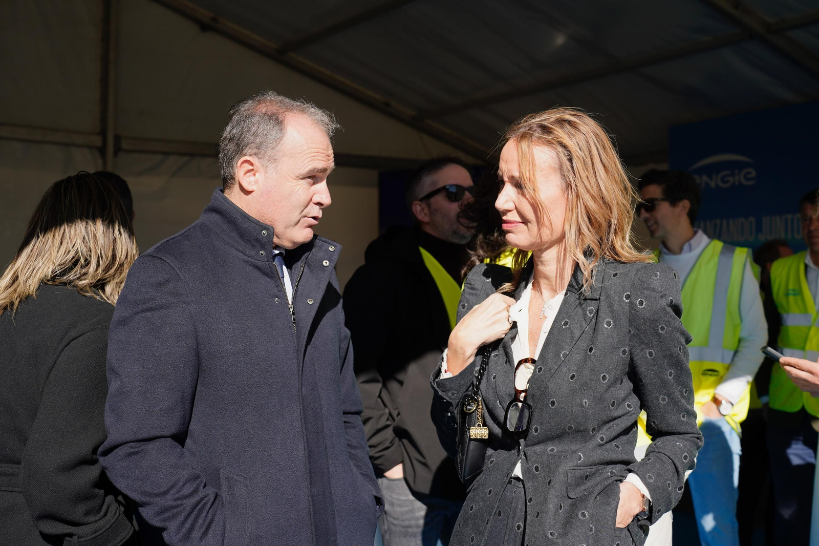 Las fotos de la inauguración de los parques eólicos El Padrón y Cerro Cabello de Los Barrios