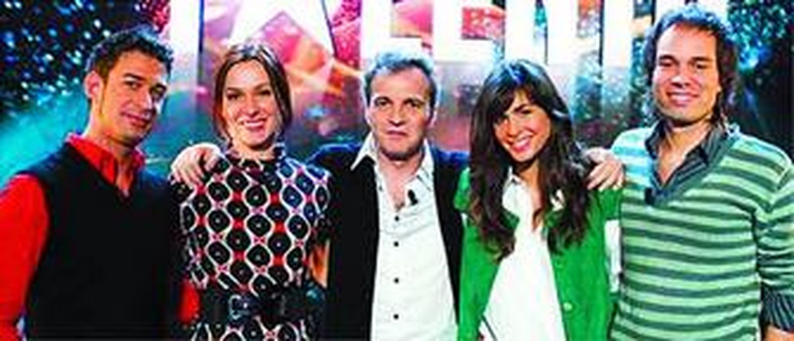Eduardo Aldán, Natalia Millán, David Summers, Nuria Roca y Josep Vicent, de 'Tienes talento'.