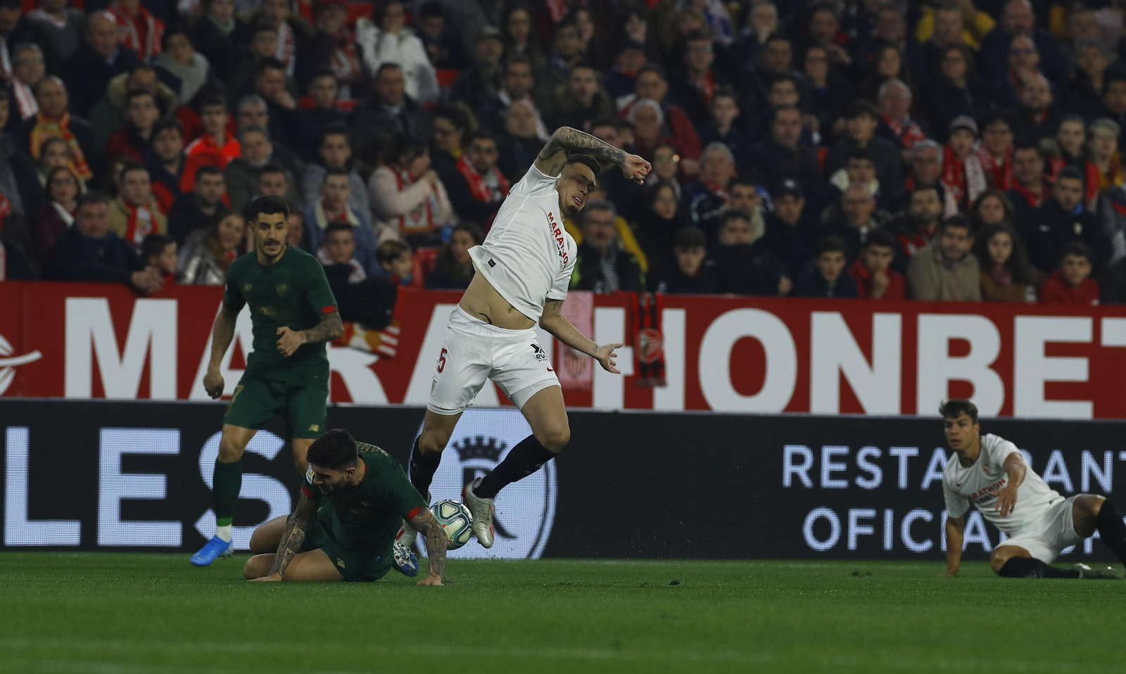 Las imágenes del Sevilla fc-Athletic de Bilbao