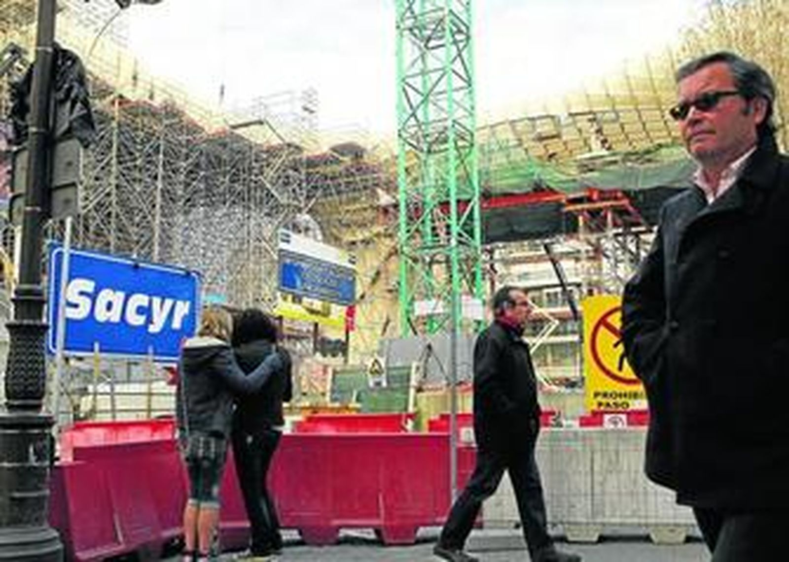 El Metropol Parasol, en cuya escalinata principal serán colocadas 200 sillas los días de Semana Santa.
