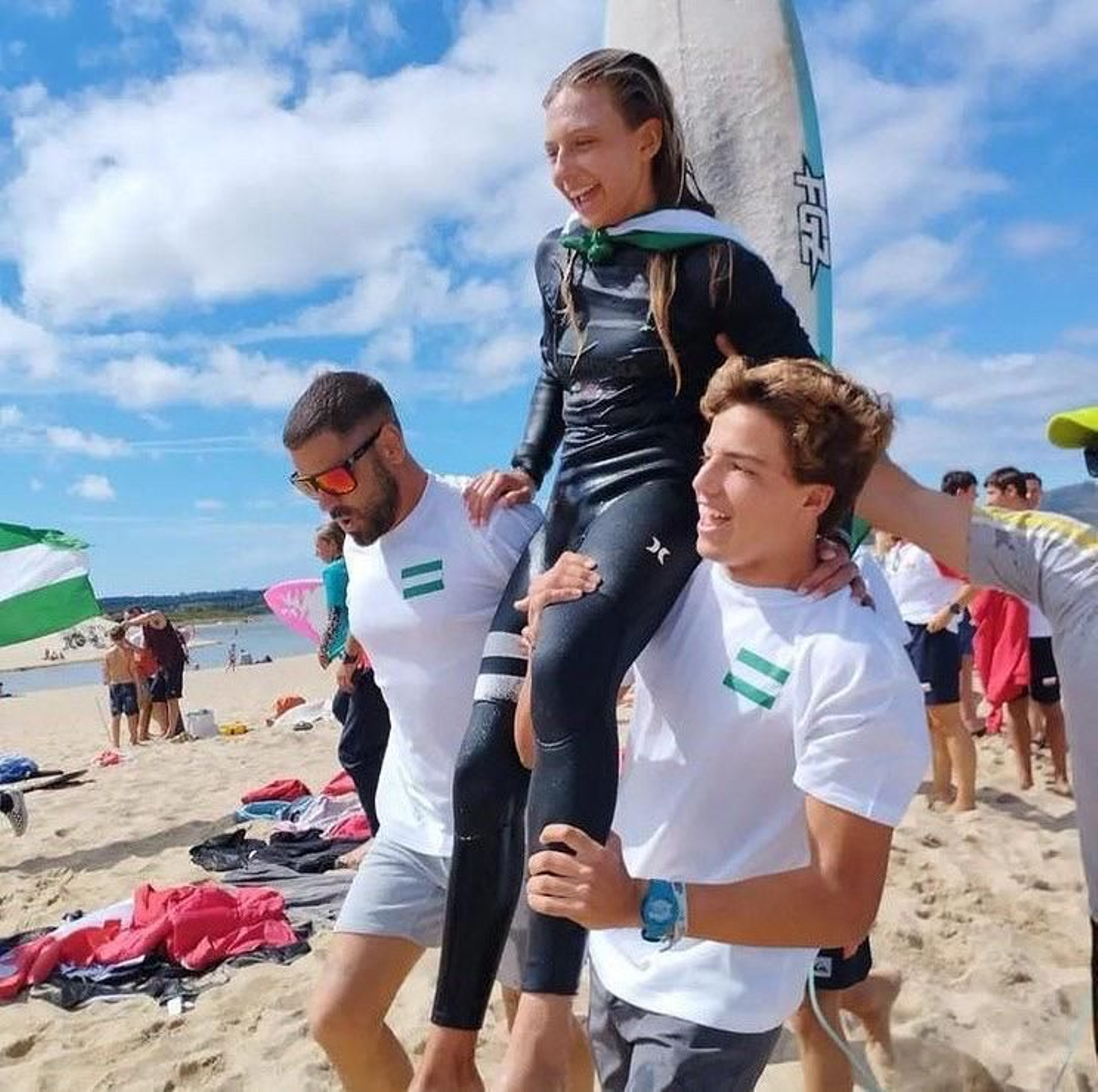 La gaditana Julieta Rodríguez-Villamil se proclama campeona de España de surf