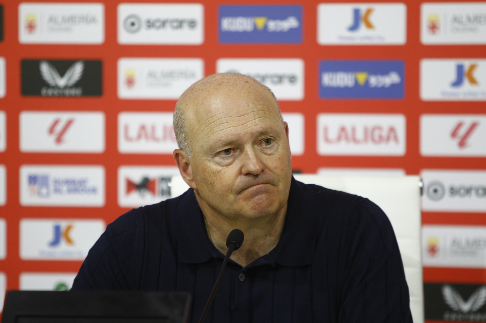 Las mejores imágenes del partido de fútbol U.D. Almería-Villarreal C.F.