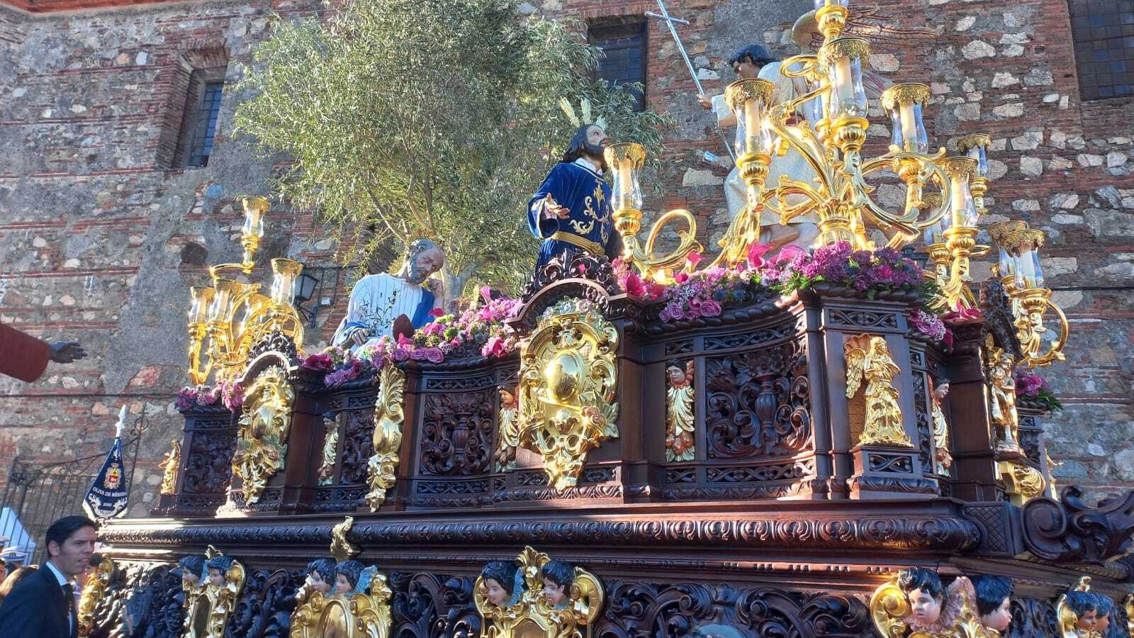 Oración en el Huerto, este Domingo de Ramos.