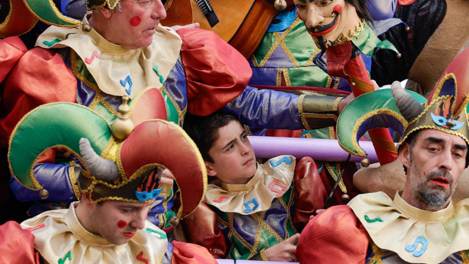 Las mejores imágenes del primer domingo de Carnaval de Cádiz