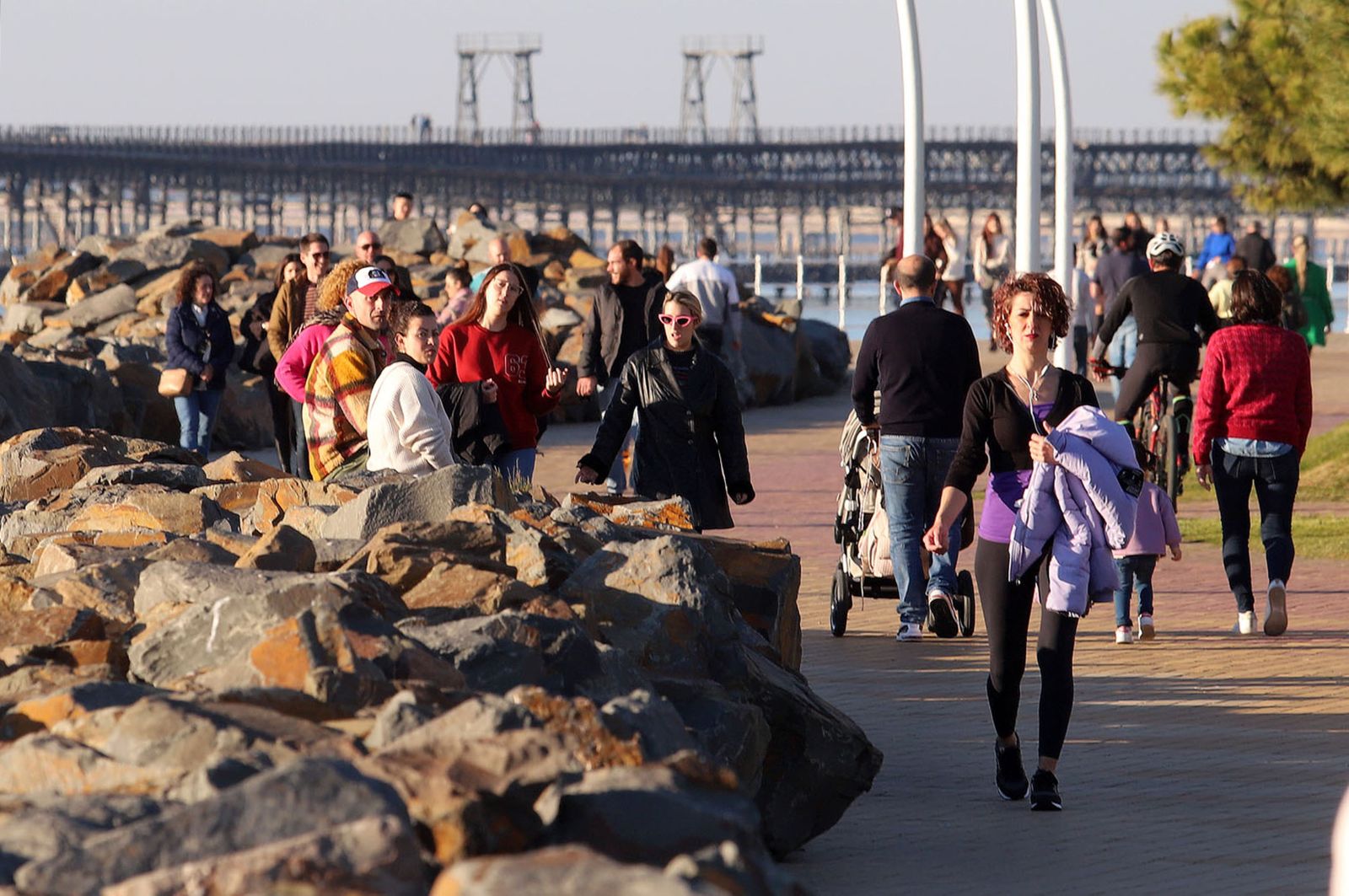 Imágenes del domingo 5 de febrero en Huelva
