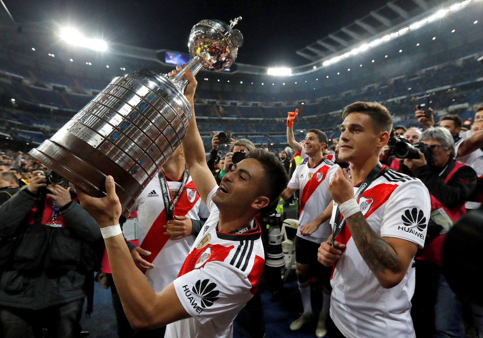 Las imágenes de la final de la Copa Libertadores entre el River Plate y el Boca Juniors