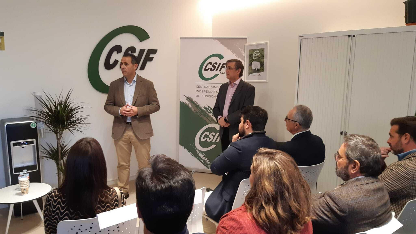Inauguración de la nueva sede del sindicato CSIF