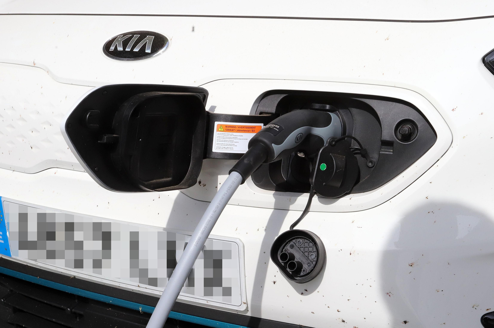 Imagen de archivo de un punto de carga