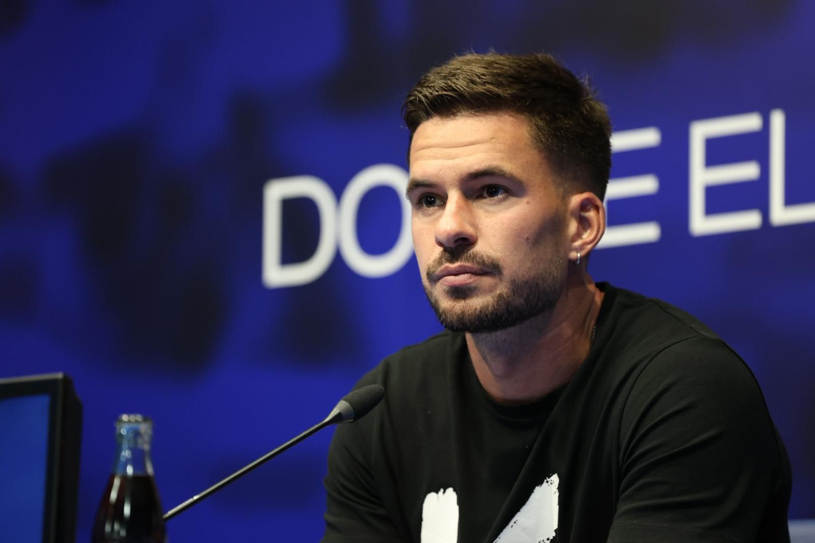 José Carlos, en una rueda de prensa.