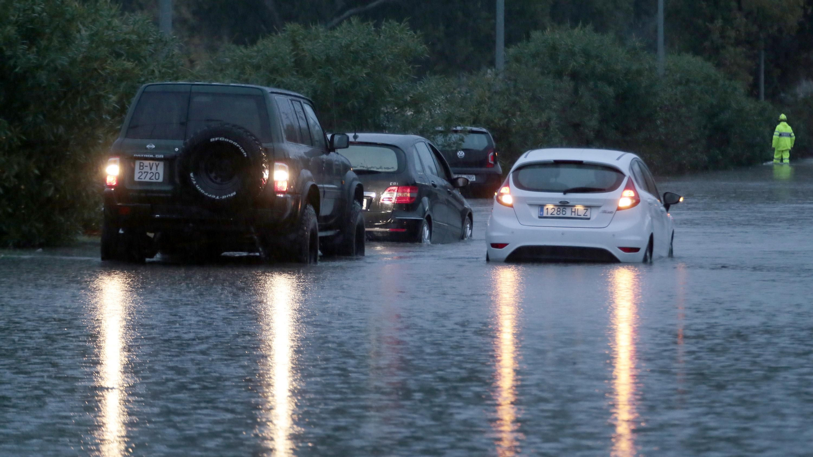 El polígono del Portal vuelve a inundarse