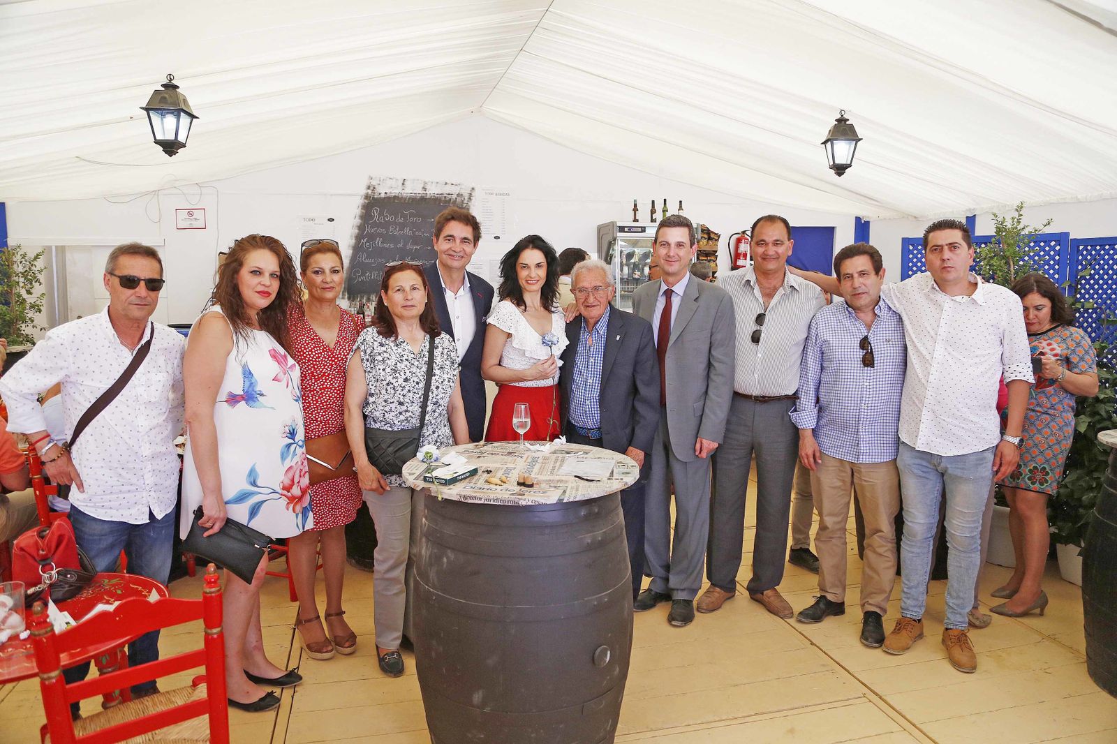 Pilar Astola, Rafa Cremades y amigos.