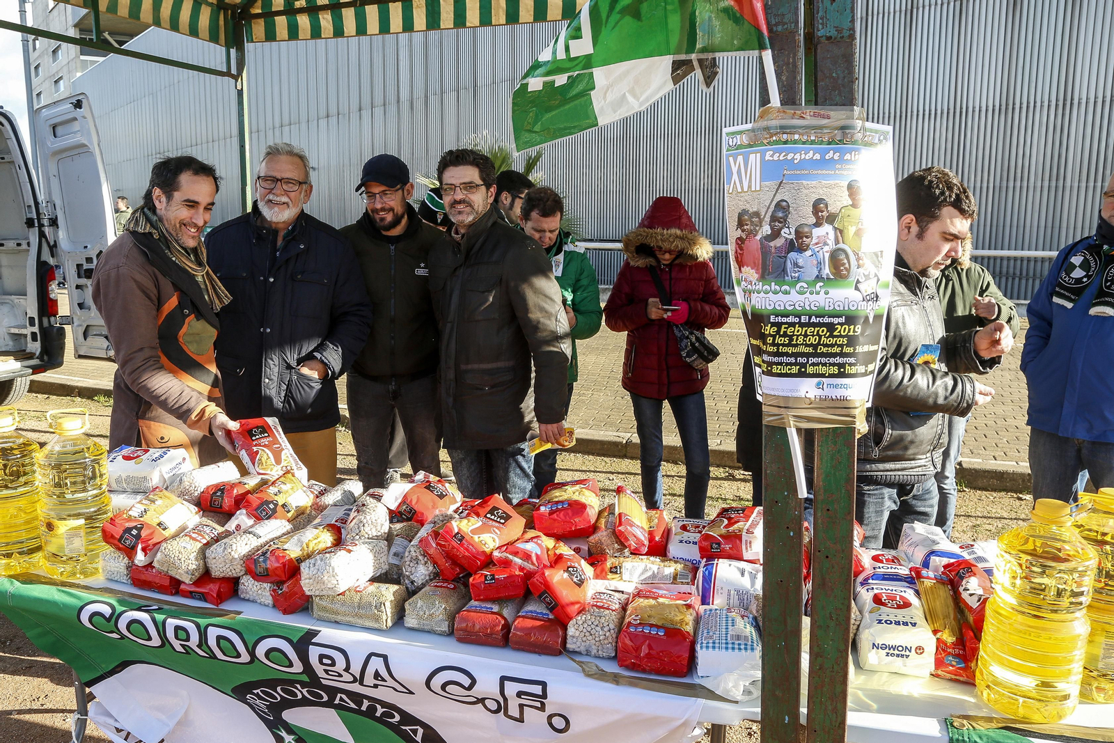 Imagen de la recogida de alimentos de Cordobamanía en 2019.