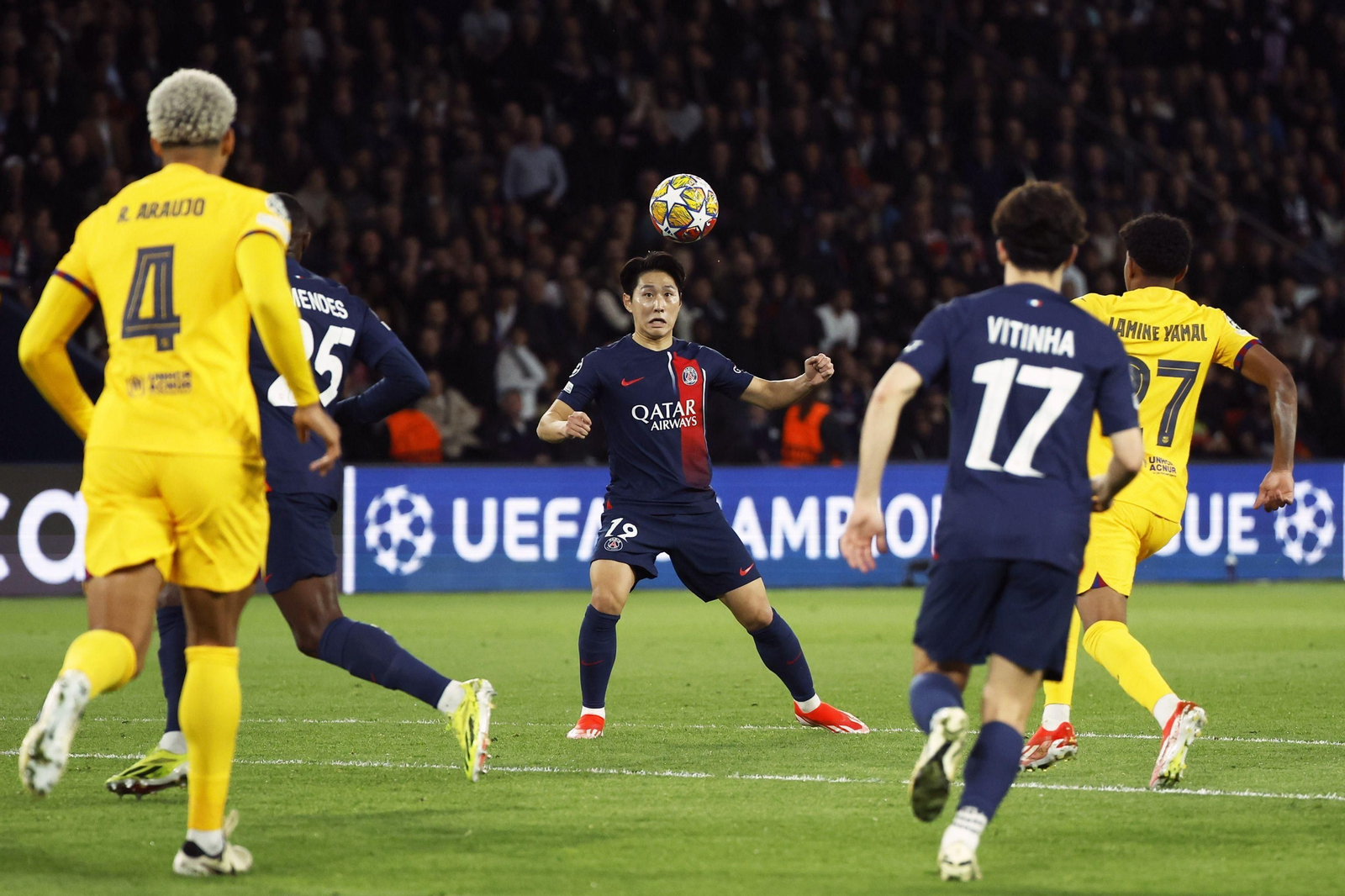 Las mejores fotos del PSG - Barcelona