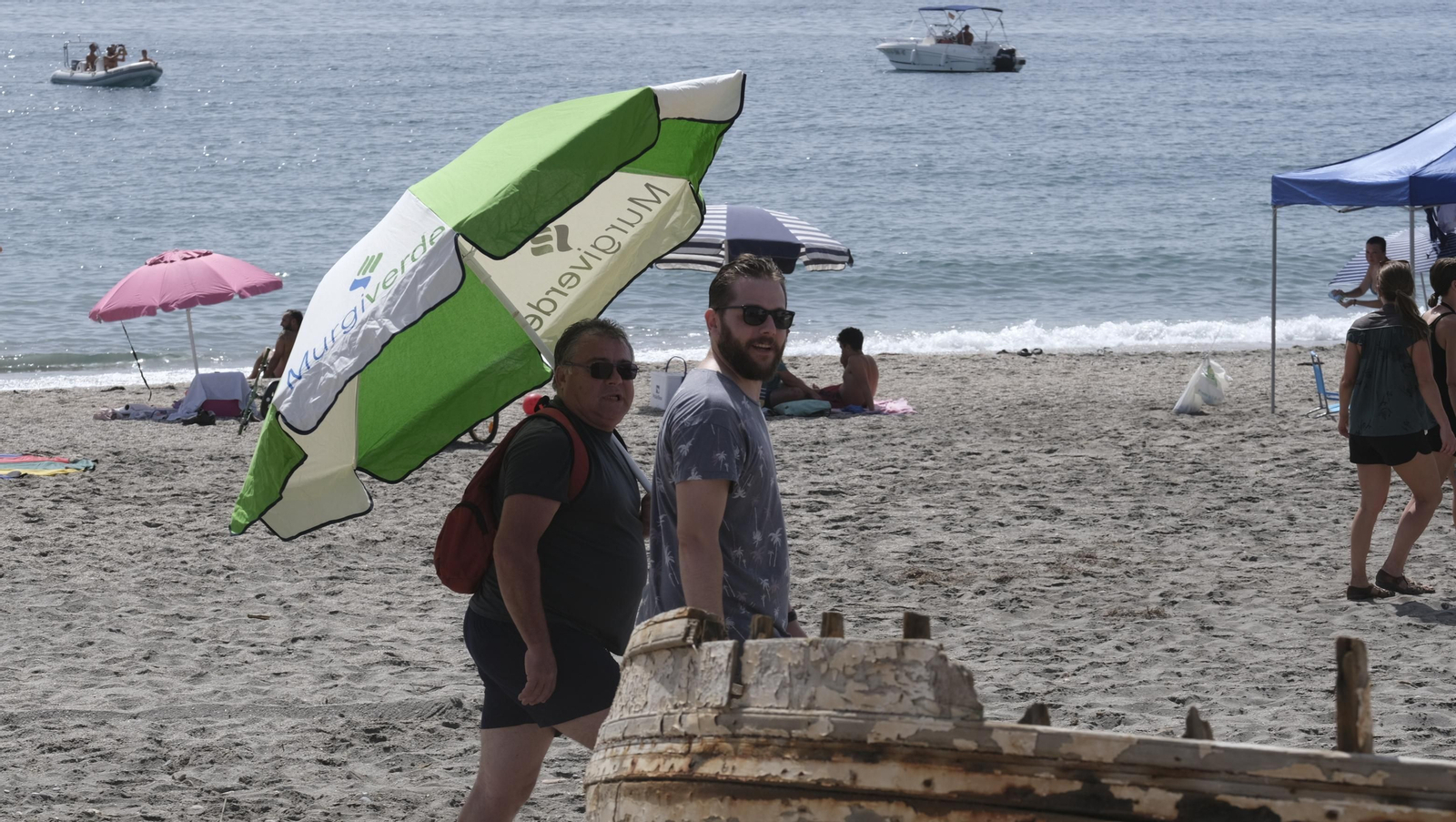 Imágenes de la etapa de la Vuelta a España con llegada en Cabo de Gata, Almería